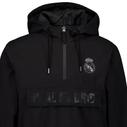 Hombre MBA Solutions Chaquetas*Abrigo Ligero Hombre Outerwear Negro Real Madrid