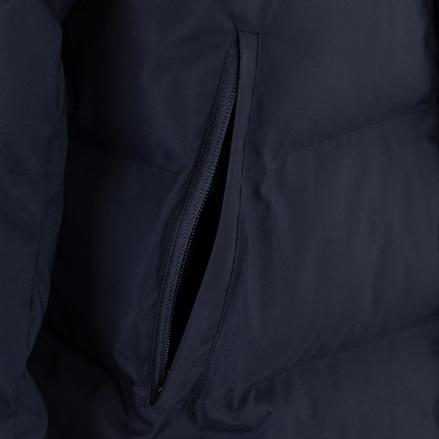 Hombre MBA Solutions Chaquetas*Abrigo Parka Largo Outerwear Hombre Acolchada Azul