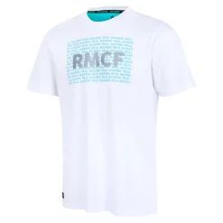 Hombre Foundry Camisetas*Bernabéu Neon Lights Camiseta Hombre Estampado RMCF Blanco