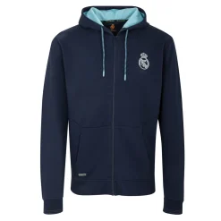 Hombre Foundry Sudaderas*Bernabéu Neon Lights Sudadera Hombre Capucha Cremallera Azul