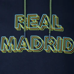 Hombre Foundry Sudaderas*Bernabéu Neon Lights Sudadera Capucha Print Azul