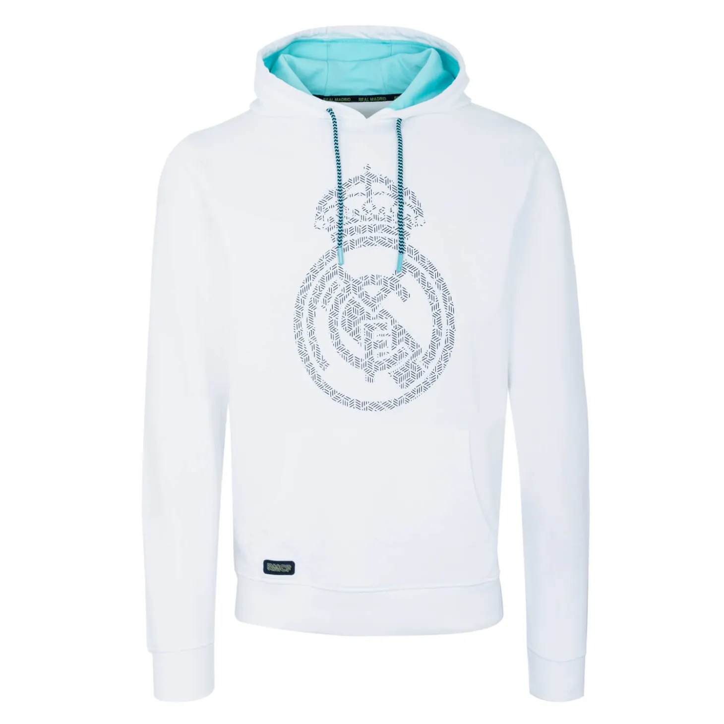 Hombre Foundry Sudaderas*Bernabéu Neon Lights Sudadera Capucha Estampado Escudo Blanco