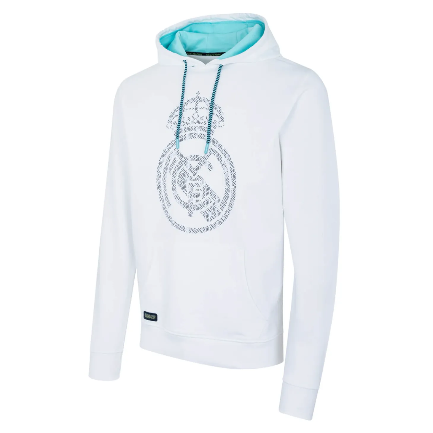 Hombre Foundry Sudaderas*Bernabéu Neon Lights Sudadera Capucha Estampado Escudo Blanco