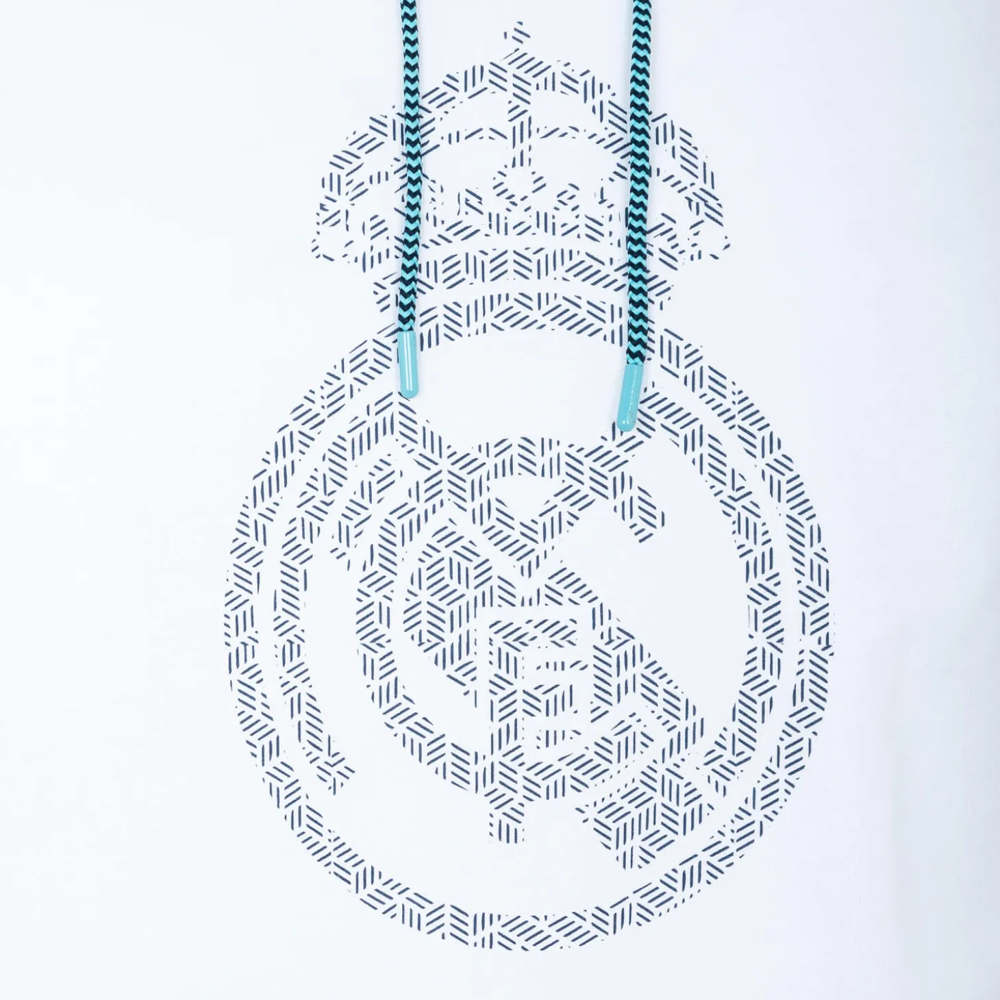 Hombre Foundry Sudaderas*Bernabéu Neon Lights Sudadera Capucha Estampado Escudo Blanco