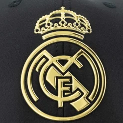 Project Rogers & JLK, S.L. Gorras*Black & Gold Adult Cap Real Madrid