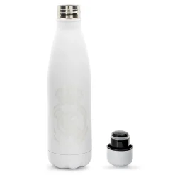 CyP Brands Evolution S.L. Artículos Para Bebidas*Botella Acero 500ml Doble Pared Tacto Goma Blanca