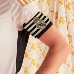 Project Rogers & JLK, S.L. Gorras*Brazalete de Capitán Escudo Niño Blanco y Negro