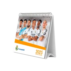 Grupo Erik Editores Papelería*Calendario de Mesa 2025 Real Madrid
