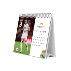 Grupo Erik Editores Papelería*Calendario de Mesa 2025 Real Madrid