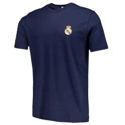 Hombre OSDM Polos|Camisetas*Camiseta Azul Hombre ECO Essentials Real Madrid Escudo Color