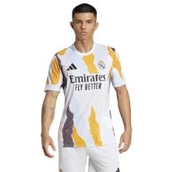 Hombre Adidas España, S.A.U Camisetas|Camisetas*Camiseta Hombre adidas Calentamiento 24/25 Blanca