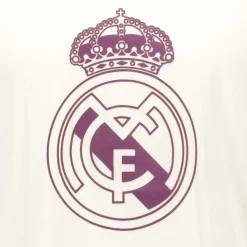 Hombre Sport Design Sweden AB Camisetas*Camiseta Hombre Color Crest Blanco Roto Real Madrid