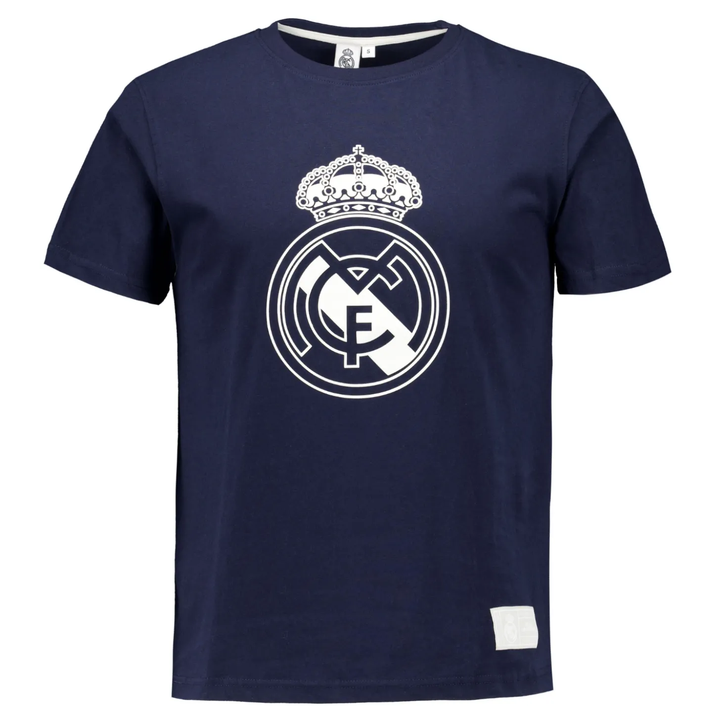 Hombre Sport Design Sweden AB Camisetas*Camiseta Hombre Color Crest Azul Marino Real Madrid