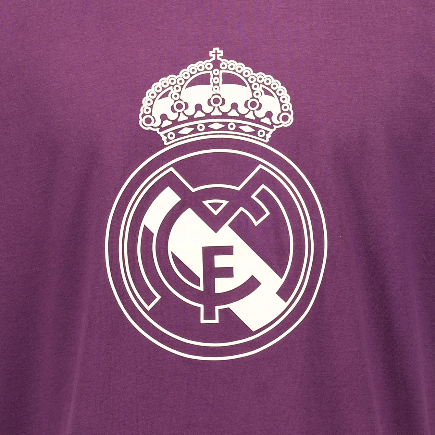 Hombre Sport Design Sweden AB Camisetas*Camiseta Hombre Color Crest Morada Real Madrid