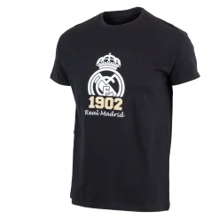 Hombre Project Rogers & JLK, S.L. Camisetas*Camiseta Hombre Escudo 1902 Negra