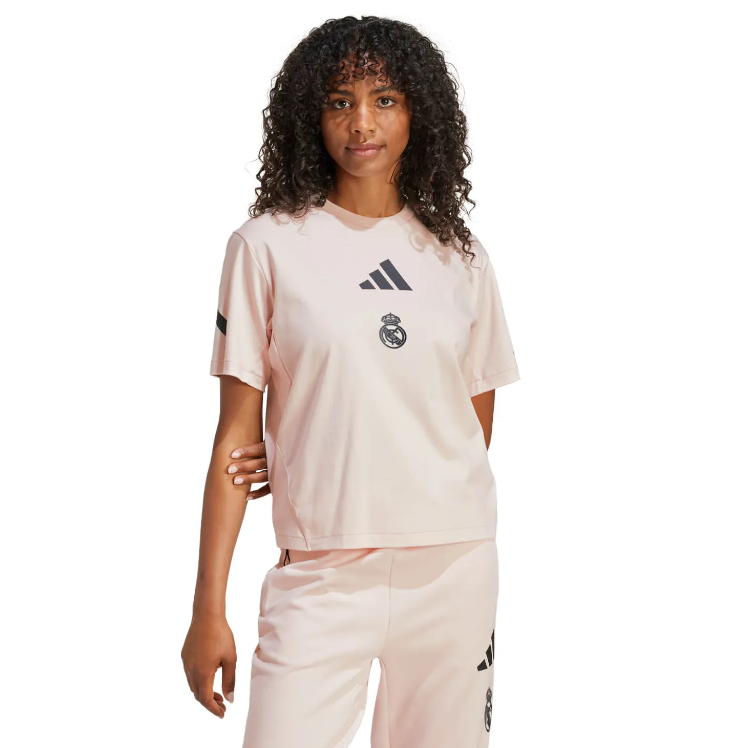Mujer Adidas España, S.A.U Camisetas|Chándal*Camiseta Mujer adidas Real Urban Rosa