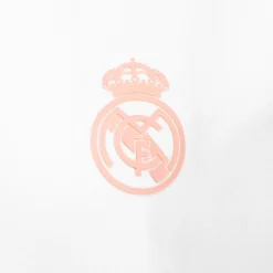 Mujer OSDM Camisetas*Camiseta Mujer ECO Essentials Real Madrid Escudo Monocolor Blanca