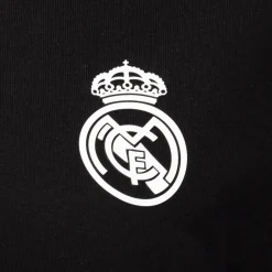 Mujer OSDM Camisetas*Camiseta Mujer ECO Essentials Real Madrid Escudo Monocolor Negra