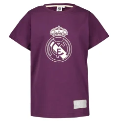 Sport Design Sweden AB Camisetas*Camiseta Niño Color Crest Morada Real Madrid