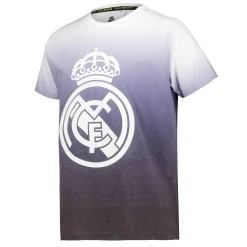 ITEX Camisetas*Camiseta Niño Fan Kids Degrado Negro Real Madrid