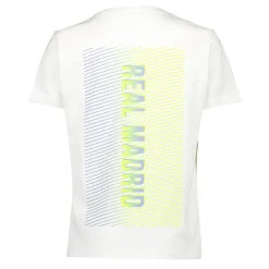 ITEX Sudaderas*Camiseta Niño Fan Kids Estampada Blanca Real Madrid