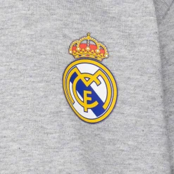 OSDM Camisetas*Camiseta Niños ECO Essentials Real Madrid Escudo Color Gris