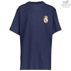 OSDM Camisetas*Camiseta Niños ECO Essentials Real Madrid Escudo Color Azul