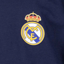 OSDM Camisetas*Camiseta Niños ECO Essentials Real Madrid Escudo Color Azul