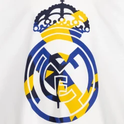 ITEX Camisetas*Camiseta Niños Kids on Tour Real Madrid Estampada Blanca