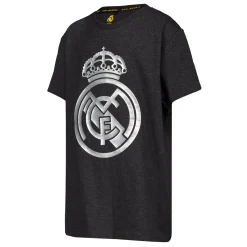 ITEX Camisetas*Camiseta Niños Kids on Tour Real Madrid Estampación Holograma Gris