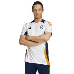Hombre Adidas España, S.A.U Camisetas|Camisetas*Camiseta Técnica Hombre Entrenamiento Blanca 24/25