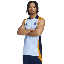 Hombre Adidas España, S.A.U Camisetas*Camiseta Técnica Sin Mangas Hombre Entrenamiento Azul 24/25