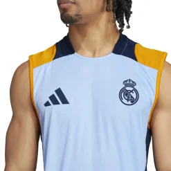 Hombre Adidas España, S.A.U Camisetas*Camiseta Técnica Sin Mangas Hombre Entrenamiento Azul 24/25