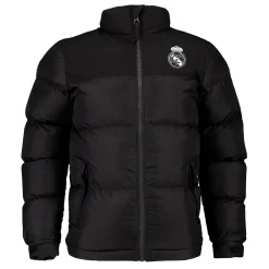 MBA Solutions Chaquetas*Chaqueta Acolchada Niño Outerwear Negra Real Madrid