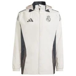 Hombre Adidas España, S.A.U Chaquetas|Chaquetas*Chaqueta All Weather Hombre adidas Entrenamiento UCL Beige 24/25