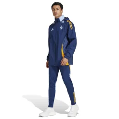 Hombre Adidas España, S.A.U Chaquetas|Sudaderas*Chaqueta All Weather Hombre adidas Entrenamiento 24/25 Azul Marino