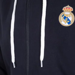 Hombre T&F Sudaderas*Chaqueta Capucha Azul Marino Hombre Escudo Color Essentials