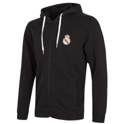 Hombre T&F Sudaderas*Chaqueta Capucha Negra Hombre Escudo Color Essentials