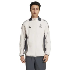 Hombre Adidas España, S.A.U Chándal|Chaquetas*Chaqueta Chándal Hombre adidas Entrenamiento UCL Beige 24/25