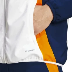 Hombre Adidas España, S.A.U Chándal|Chaquetas*Chaqueta Chándal Hombre Entrenamiento Blanca 24/25