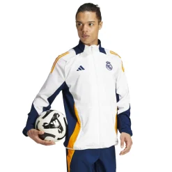 Hombre Adidas España, S.A.U Chándal|Chaquetas*Chaqueta Chándal Hombre Entrenamiento Blanca 24/25
