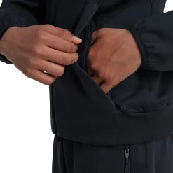 Hombre Adidas España, S.A.U Sudaderas|Chaquetas*Chaqueta Cremallera Niños adidas Real Urban Negra