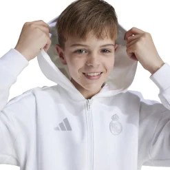 Adidas España, S.A.U Chaquetas*Chaqueta Himno Niños Blanca 24/25