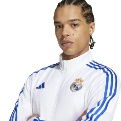 Hombre Adidas España, S.A.U Chaquetas|Chándal*Chaqueta Hombre adidas DNA Blanca 24/25