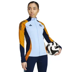 Mujer Adidas España, S.A.U Chándal|Chaquetas*Chaqueta Mujer Entrenamiento Azul 24/25