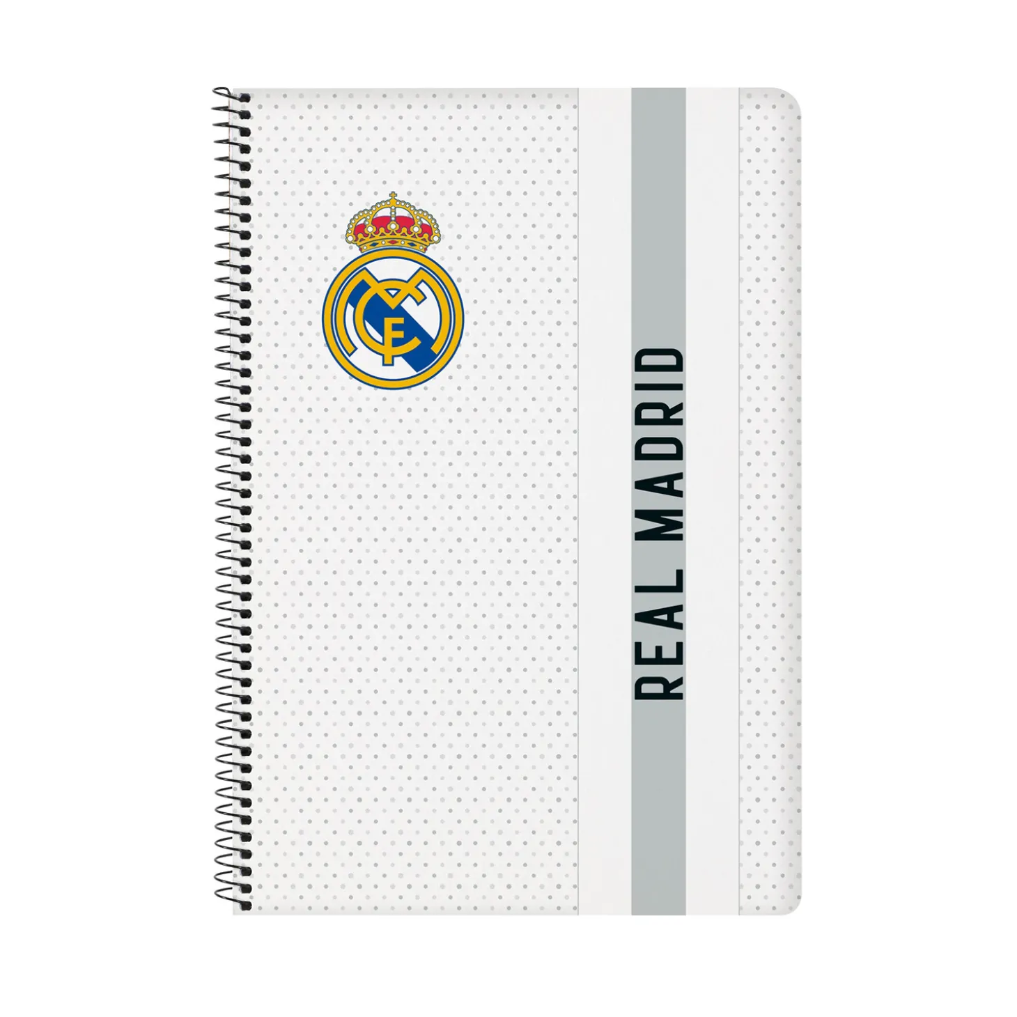 SAFTA S.A. Vuelta Al Cole|Papelería*Cuaderno Folio Blanco/Negro Real Madrid