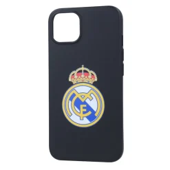JLK Merchandising, S.L. Carcasas*Funda iPhone 13 Escudo Negro Real Madrid