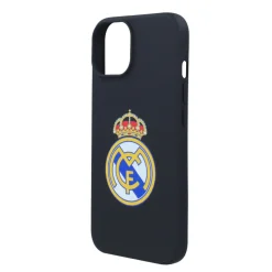 JLK Merchandising, S.L. Carcasas*Funda iPhone 15 Escudo Negro Real Madrid