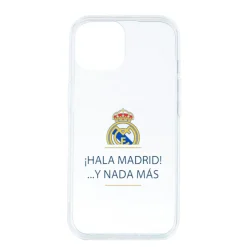 JLK Merchandising, S.L. Carcasas*Funda iPhone 13 ¡Hala Madrid! Transparente Real Madrid