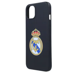 JLK Merchandising, S.L. Carcasas*Funda iPhone 14 Plus Escudo Negro Real Madrid